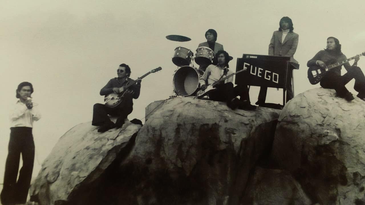Fuego Caliente y el primer disco de rock en Puno 6 fuego caliente banda rock puno
