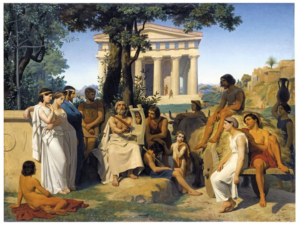 El éxtasis de la poesía 5 el poeta ciego Homero