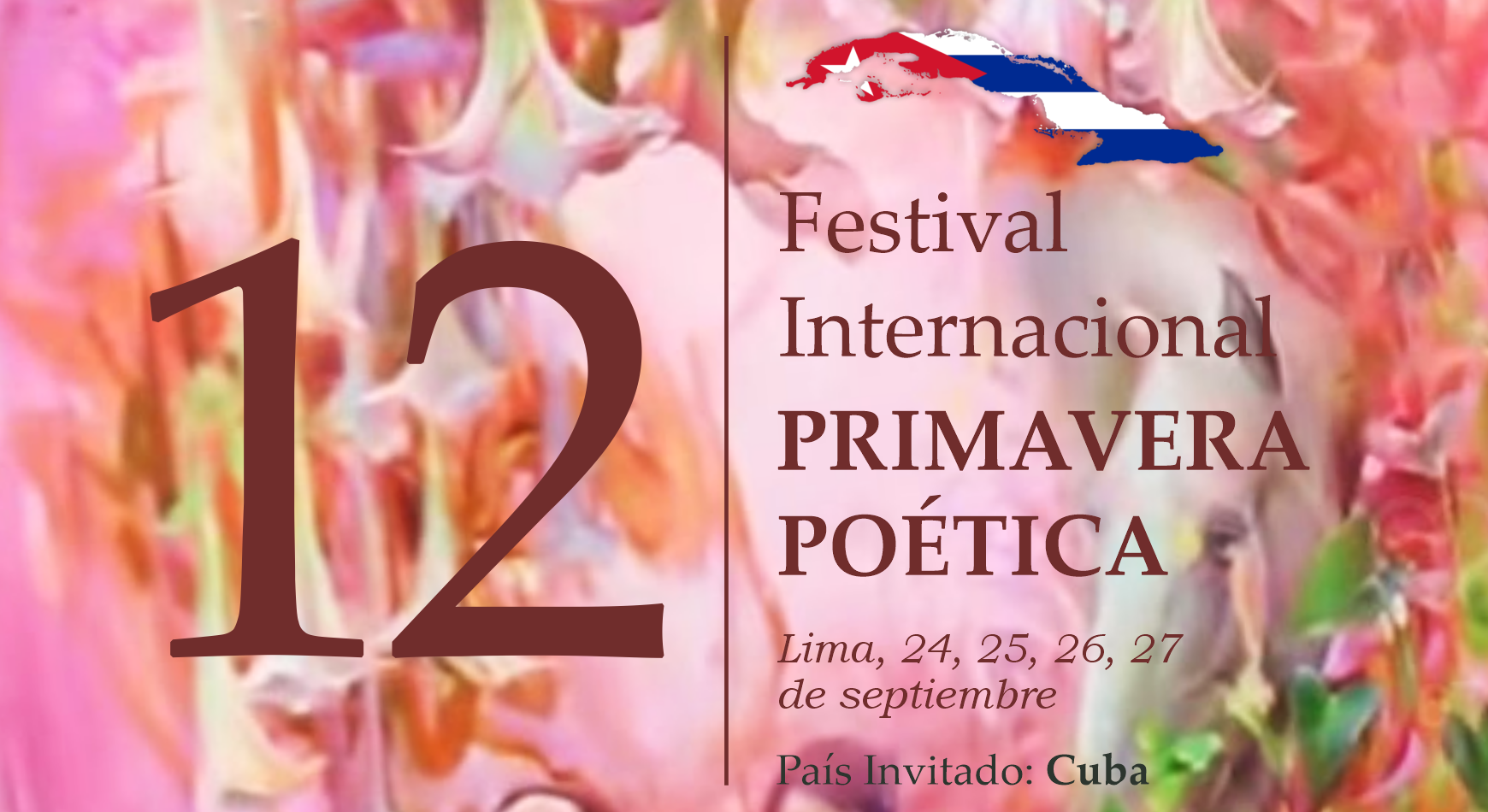 XII Festival Internacional Primavera Poética en Lima 1 primavera poética