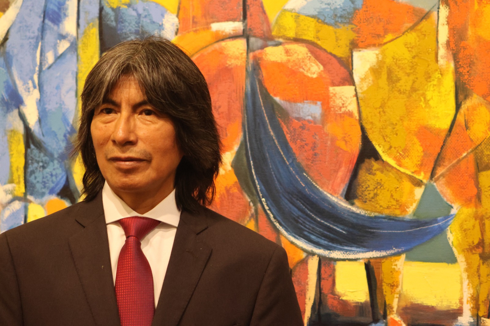 Nueva exposición de Olmedo Quimbita en Lima 1 Olmedo Quimbita