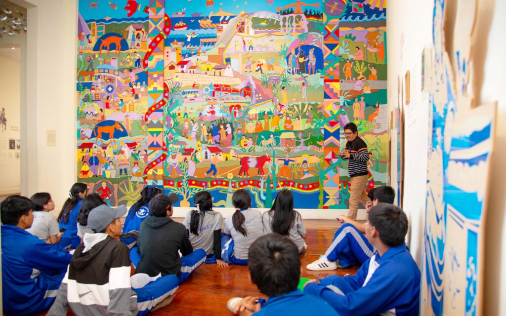 Del 17 al 26 de octubre, Feria Educativa Regional “José María Arguedas” 1 Visitas escolares a la permanente RET