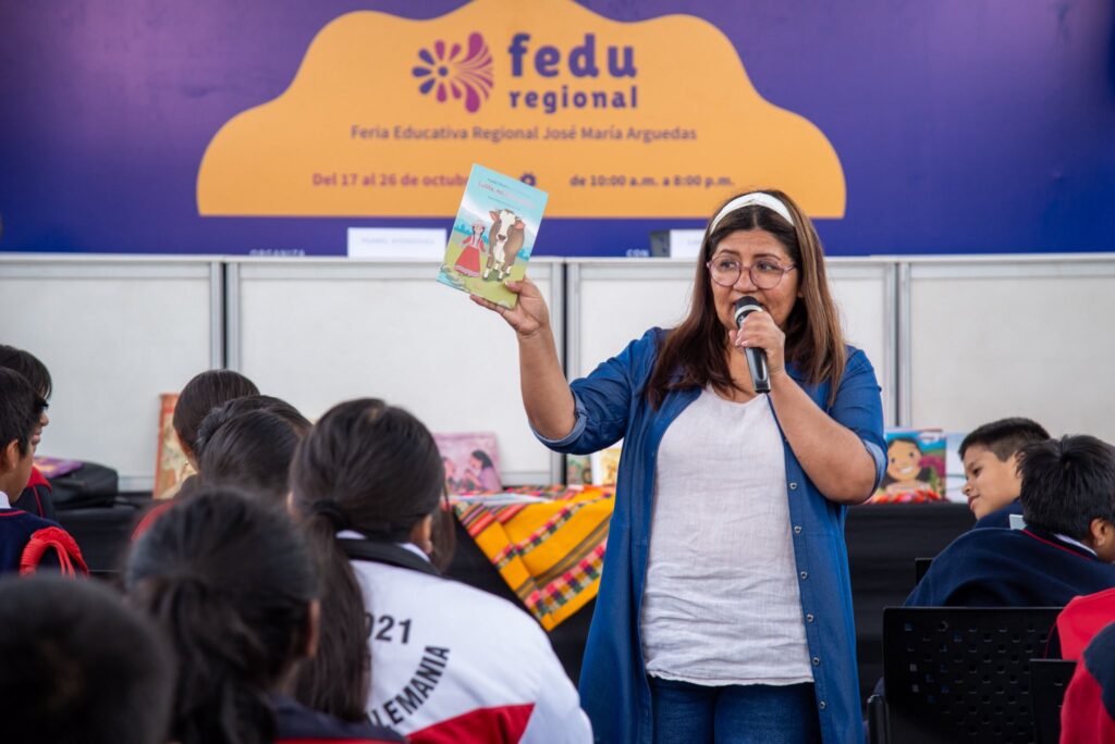 Feria Educativa “José María Arguedas” fortaleció el encuentro cultural y pedagógico con amplia presencia regional 1 FEDU 2025 3