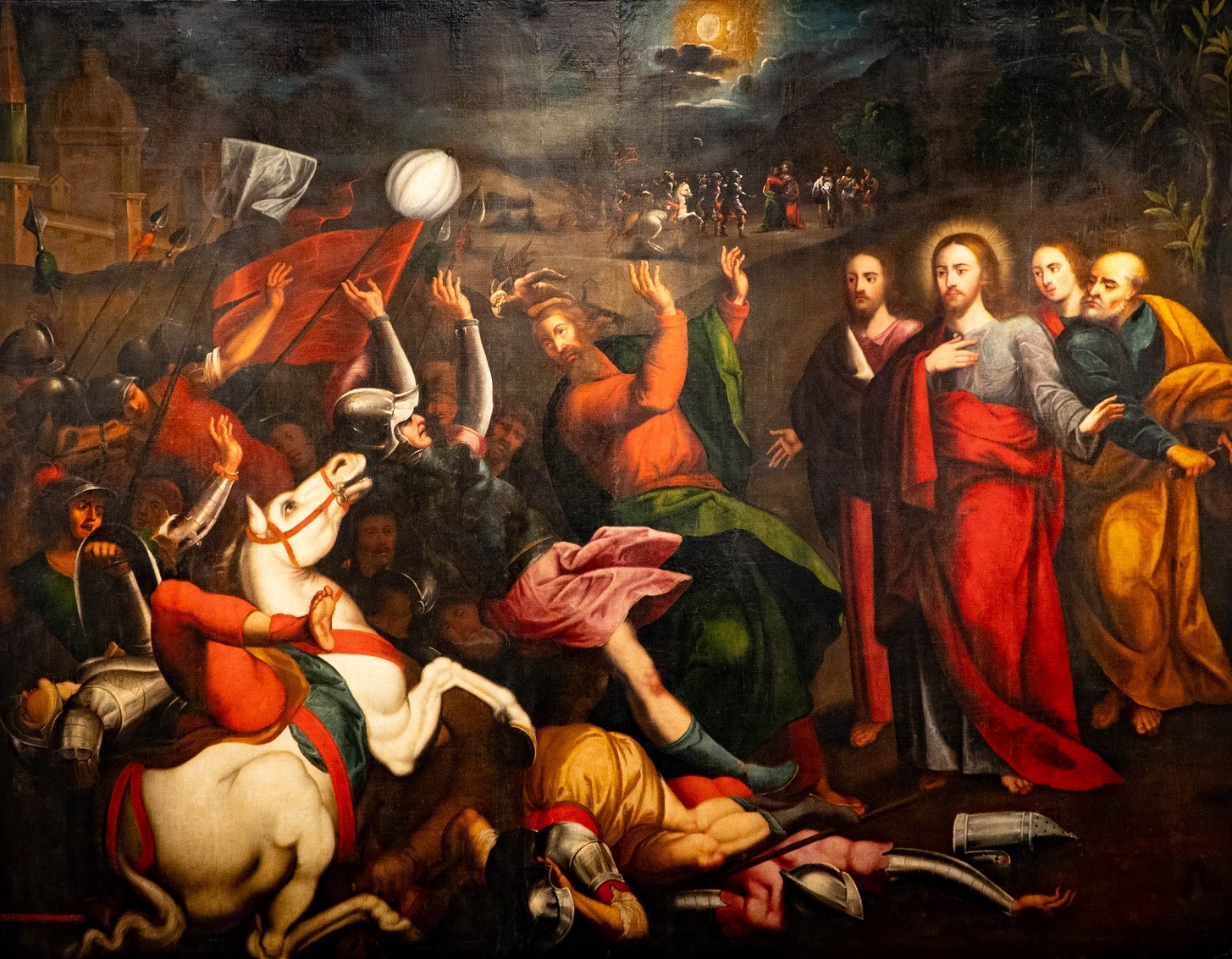 Prendimiento de Cristo_Anónimo_Siglo XVIII