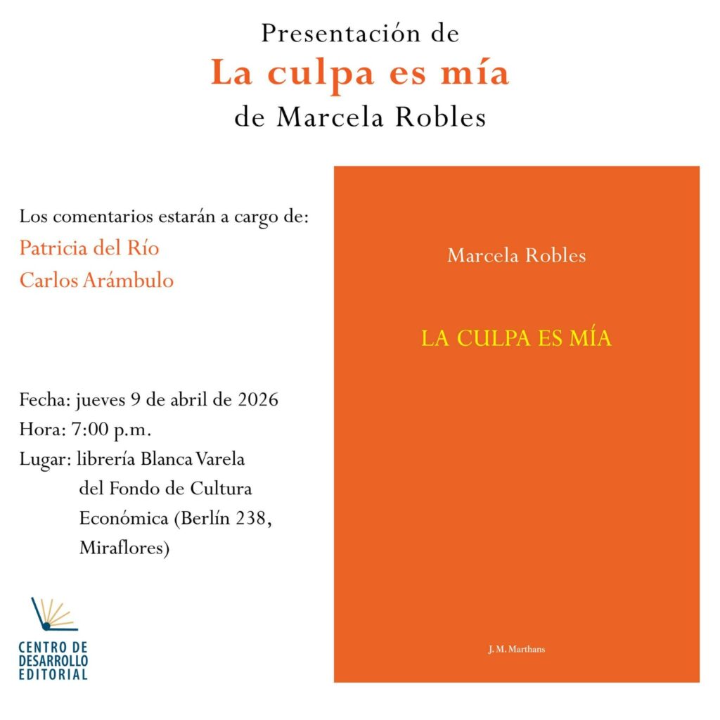 Marcela Robles presenta nuevas crónicas en "La culpa es mía" 1 Marcela Robles 1