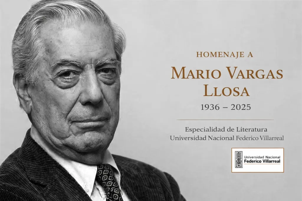 Homenaje a Vargas Llosa en la Universidad Federico Villarreal 1 vargas llosa